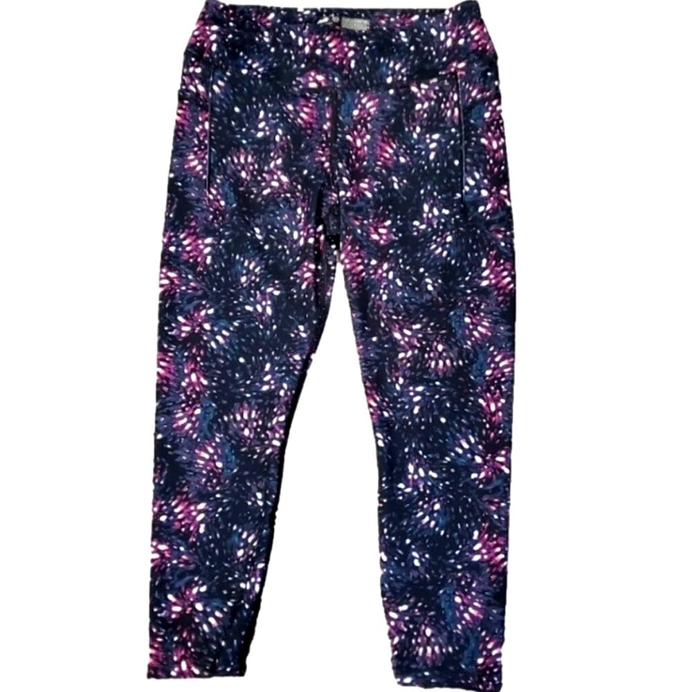 AVIA Activewear Girls workout  Leggings with pockets XL 14/16 Plus